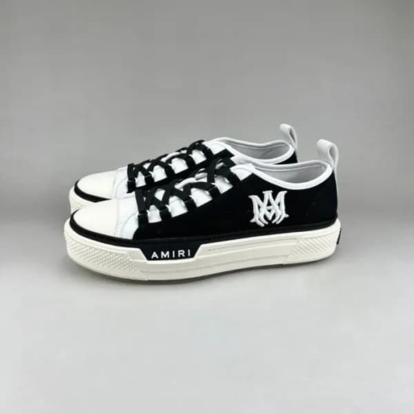 아미리 남성 클래식 블랙 스니커즈 - Mens Black Sneakers - amir036… - 1