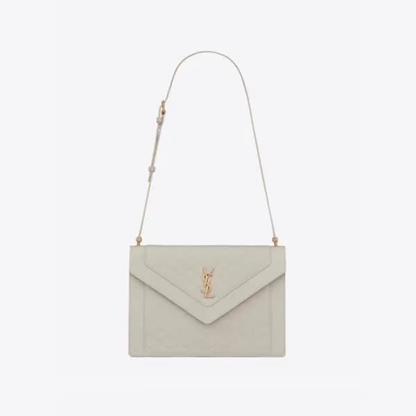 입생로랑 여성 화이트 숄더백 - Saint Laurent Womens White Shoul… - 1