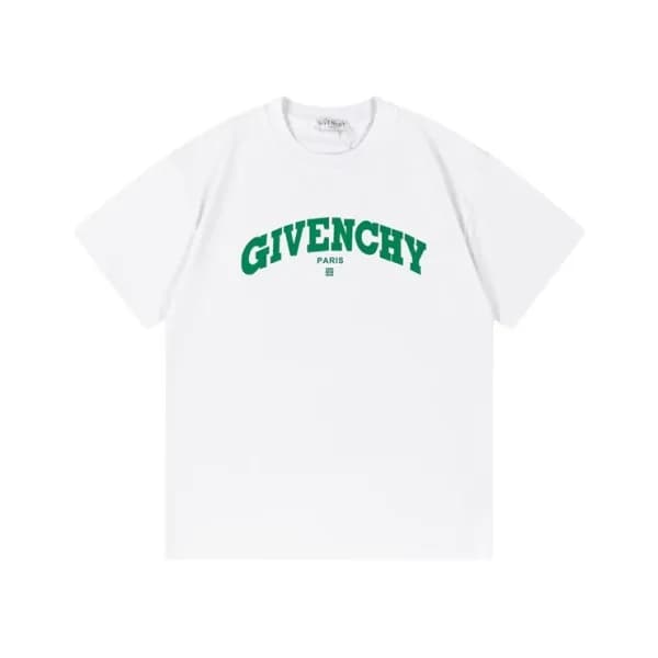 지방시 남성 크루넥 화이트 반팔티 - Givenchy Mens White Tshirts -… - 1