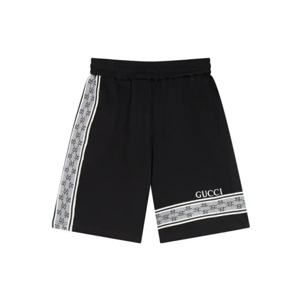 구찌 남성 캐쥬얼 블랙 반바지 - Gucci Mens Black Half-pants - g… - 1