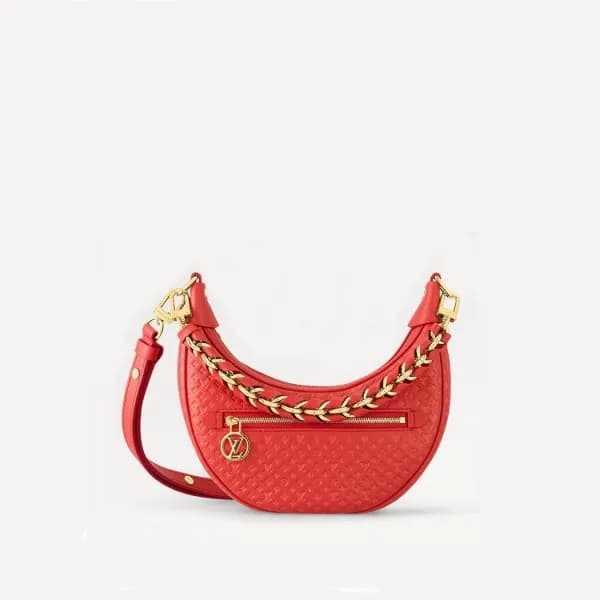 루이비통 여성 레드 숄더백 - Louis vuitton Womens Red Shoulder… - 1