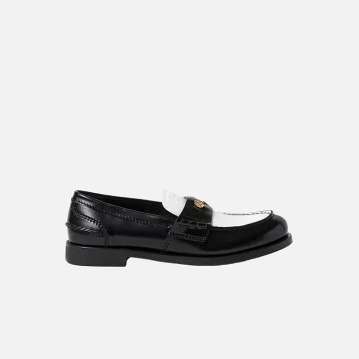 미우미우 여성 레더 페니 로퍼 【매장-170만원대】 - Miumiu Womens Black… - 1