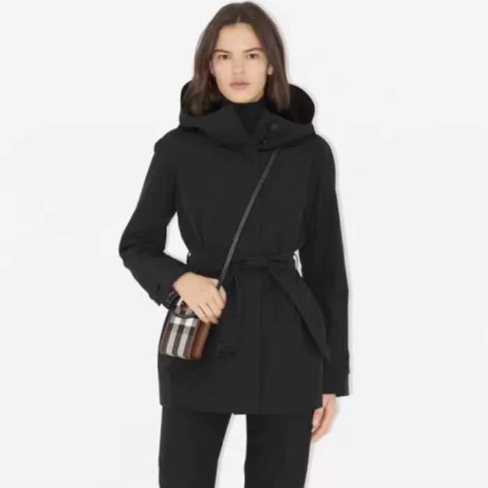 버버리 여성 블랙 트렌치 코트 - Burberry Womens Black Coats - b… - 1
