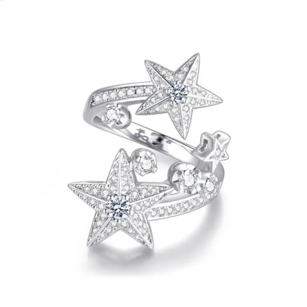 샤넬 여성 화이트 골드 반지 - Chanel Womens White Gold Ring - … - 1