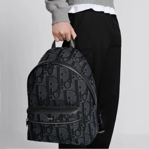 디올 남성 오블리크 백팩 - Dior Mens Oblique Back Pack - dib4… - 1