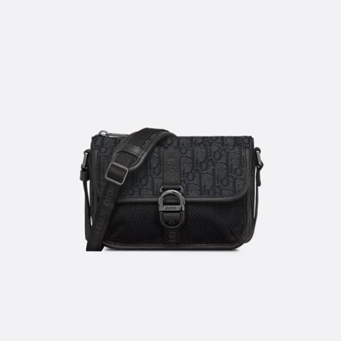 디올 남성 오블리크 메신져 백 - Dior Mens Oblique Cross Bag - d… - 1
