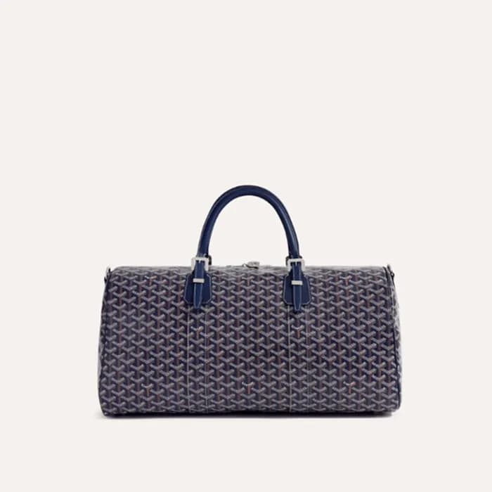 고야드 남/녀 네이비 보스턴 백 45/50 - Goyard Unisex Boston Bag… - 1