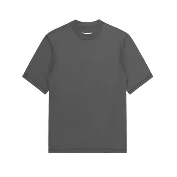 메종 마르지엘라 남/녀 그레이 반팔 티셔츠 - Maison Margiela Unisex G… - 1