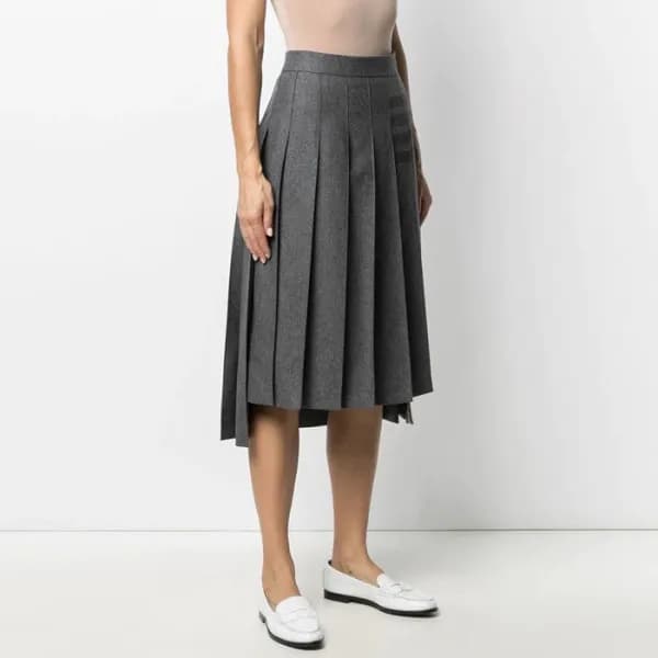 톰브라운 여성 그레이 스커트 - Thom Browne Womens Gray Skirts -… - 1
