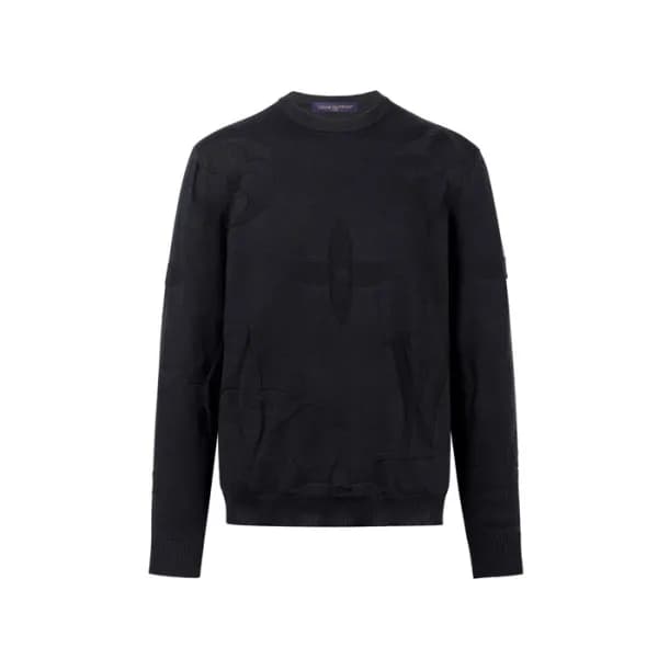 루이비통 남성 라운드 스웨터 - Louis vuitton Mens Round Sweater… - 1