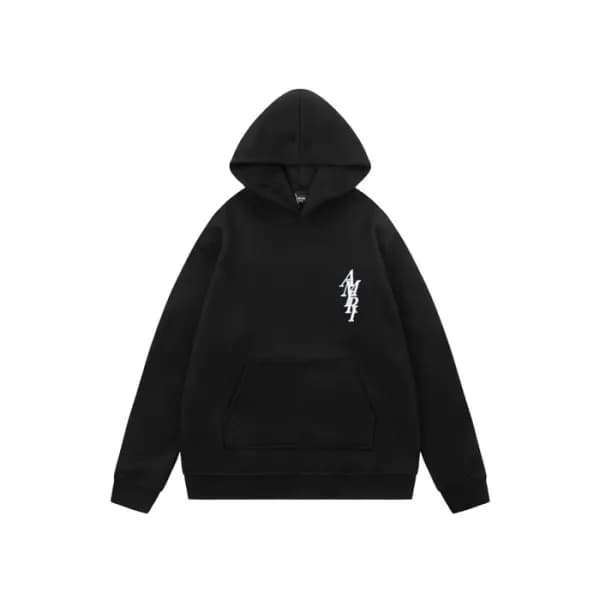 아미리 남성 블랙 후드티 - Amiri Mens Black Hoodie - amc4160x - 1