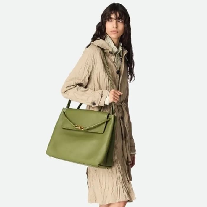 보테가베네타 여성 차오 차오 미디엄 레더 백 - Bottega Veneta Womens C… - 1