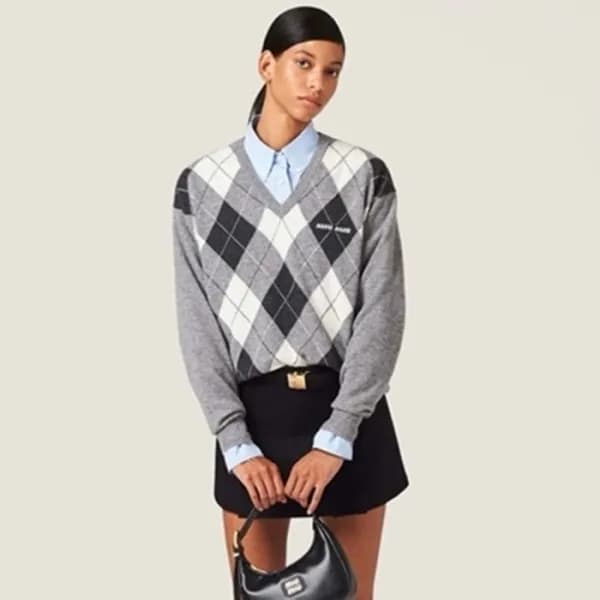 미우미우 여성 베이직 스커트 - Miumiu Womens Basic Skirt - muc6… - 1