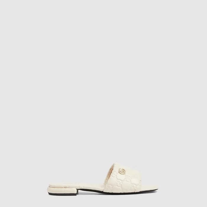 구찌 여성 더블 G 슬라이드 샌들 - Gucci Womens Double G Slide S… - 1