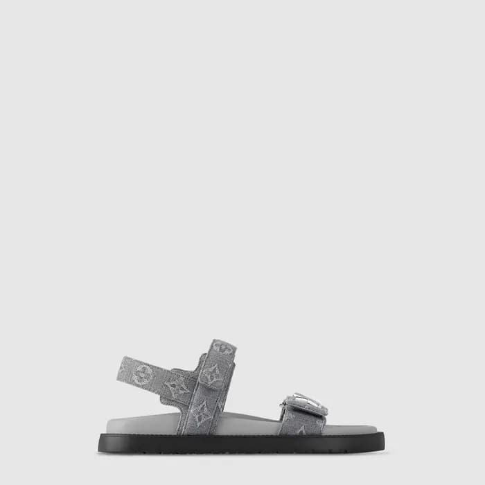 루이비통 여성 선셋 플랫 컴포트 샌들 - Louis vuitton Womens Sunset… - 1