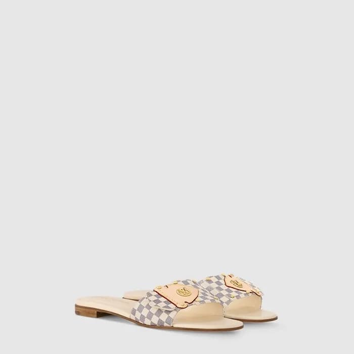 루이비통 여성 LV 프레임 플랫 뮬 - Louis vuitton Womens LV Fram… - 1