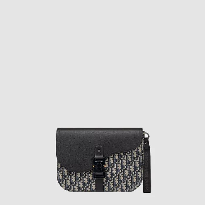 디올 남성 새들 A5 파우치 - Dior Mens Saddle A5 Pouch - dib7… - 1