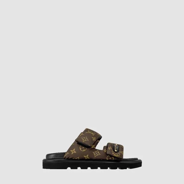 루이비통 남성 풀 필로우 플랫 컴포트 뮬 - Louis vuitton Mens Full P… - 1