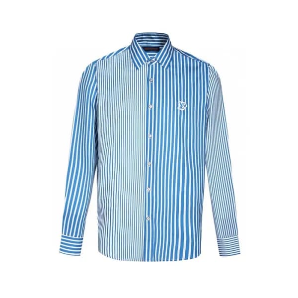 루이비통 남성 체크 셔츠 - Louis vuitton Mens Flanner Shirts … - 1