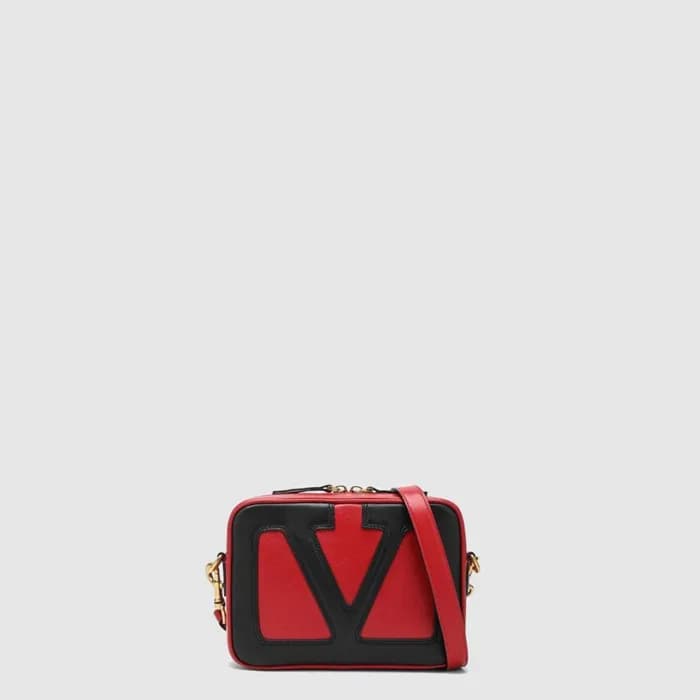 발렌티노 여성 가라바니 비바 슈퍼스타 나파 레더 크로스바디 백 - Valentino Wom… - 1