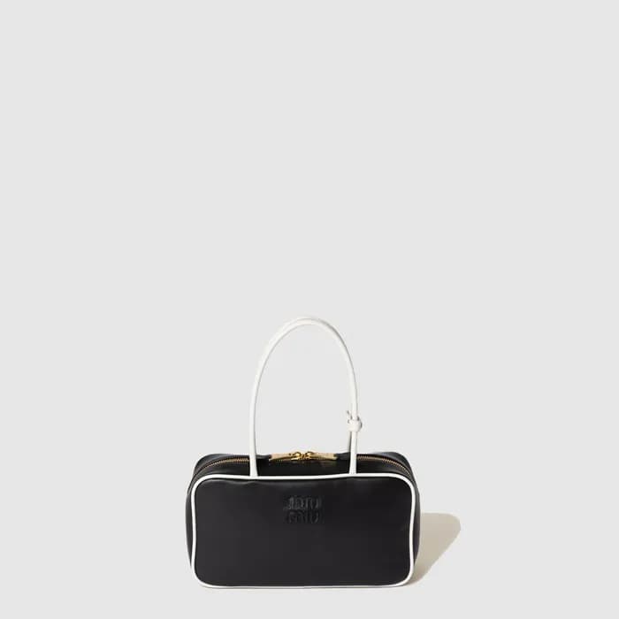 미우미우 여성 가죽 보 백 - Miumiu Womens Beau Bag - mib10809… - 1