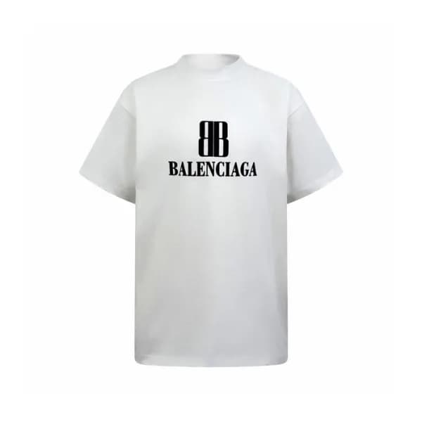 발렌시아가 남성 라운드 반팔 티셔츠 - Balenciaga Mens Round Tshirt… - 1