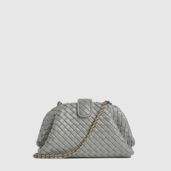 보테가 베네타 여성 스몰 로렌 체인 클러치 - Bottega veneta Womens Sm… - 1