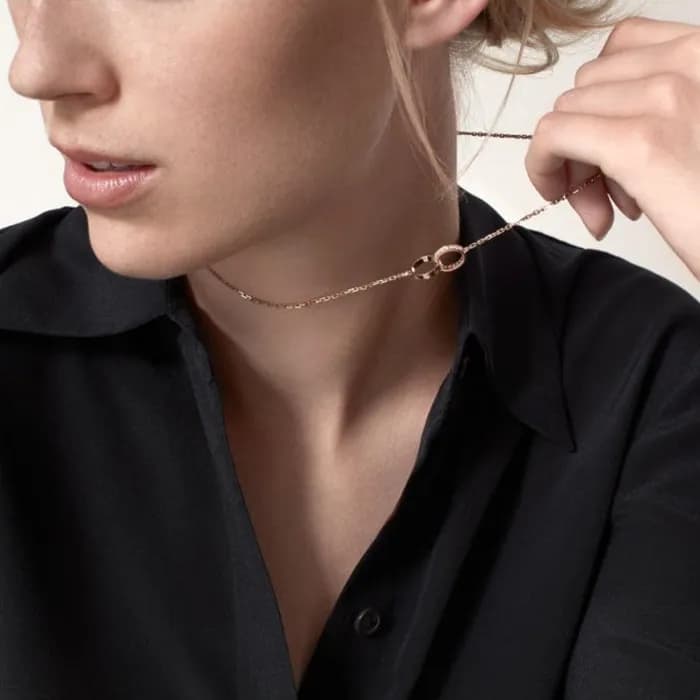 까르띠에 여성 러브 펜던트 네크리스 - Cartier Womens Love Pendant … - 1