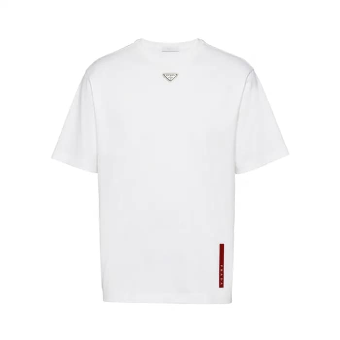 프라다 남성 라운드 반팔티 - Prada Mens Round Tshirt - prc1431… - 1