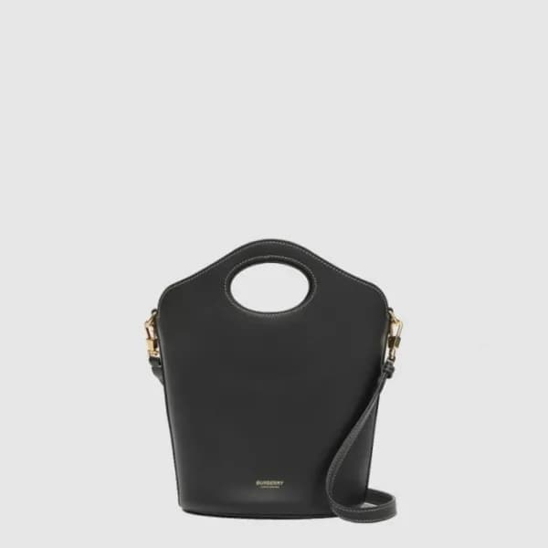 버버리 여성 스몰 레더 버킷 백 - Burberry Womens Small Leather… - 1