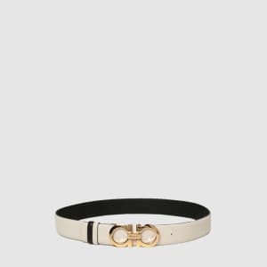 살바토레 페라가모 남성 더블 간치니 양면 벨트 - Ferragamo Mens Double …