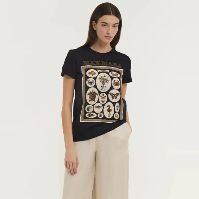 막스마라 여성 크루넥 반팔티 - Maxmara Womens Round Tshirt - ma… - 1