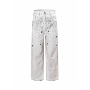 크롬하츠 남성 트렌디 청바지 - Chrom Hearts Mens Trendy Jeans -…