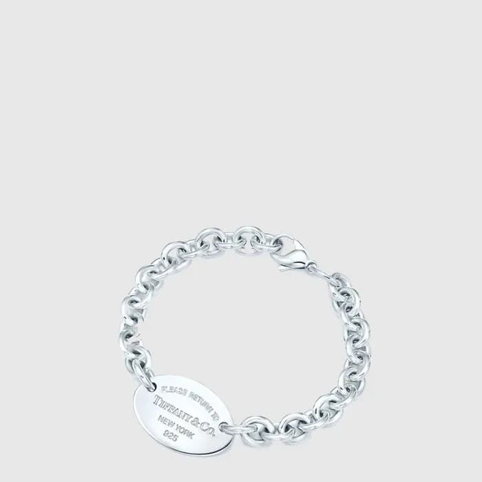 티파니 여성 원형 태그 브레이슬릿 - Tiffany Womens Circular Tag Bracele - acc9192x - 1
