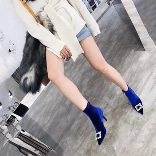 ROGER VIVIER 2018 LADIES LEATHER DRESS BOOTS - 로… - 1