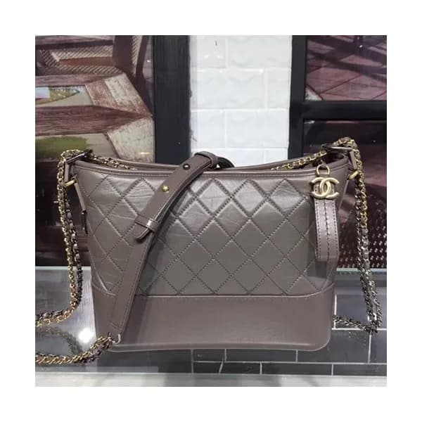 Chanel 2018 Gabrielle Hobo Shoulder Bag ,20/28CM … - 1