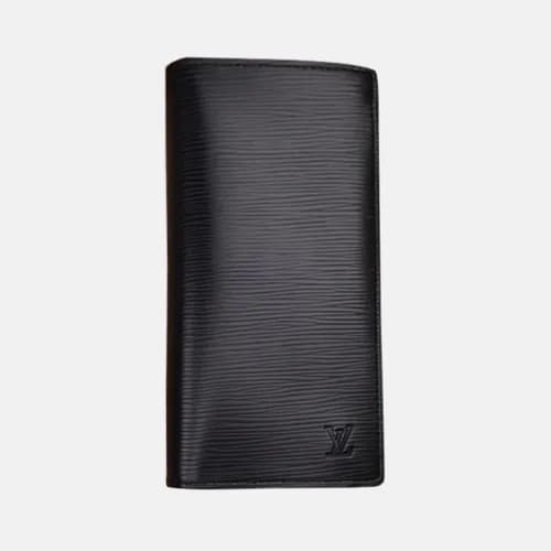 Louis Vuitton 2018 Mens Brazza Wallet E Leather Bl… - 1