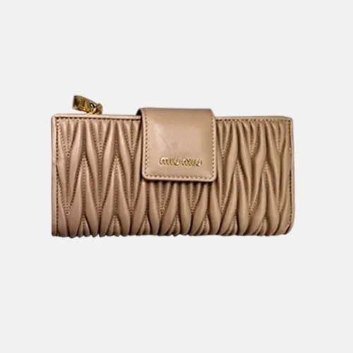 2018/19 MiuMiu Matelasse Mid Wallet 5M L015 - 미우미우… - 1
