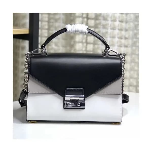 Michael Kors Sloan Leather Tote Shoulder Bag, 24CM… - 1