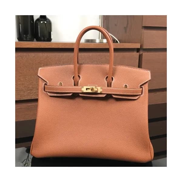 Hermes Birkin Togo Leather Tote Shoulder Bag ,25cm… - 1