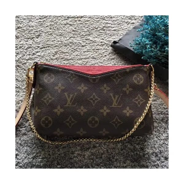 Louis Vuitton Pallas Clutch Shoulder Bag,23cm - 루이… - 1