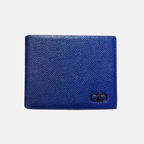 Ferragamo 2018 Mens Logo Leather Bifold Wallet/Car… - 1