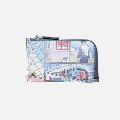 Prada 2018 Mens Saffiano Print Animation Leather C… - 1