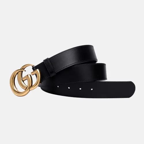 [매장판]Gucci 2019 Mm/WmMaromt GG Buckle Leather Belt… - 1