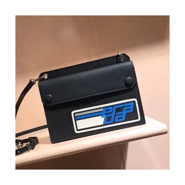 Prada Saffiano Tote Shoulder Bag,19CM - 프라다 사피아노 여… - 1