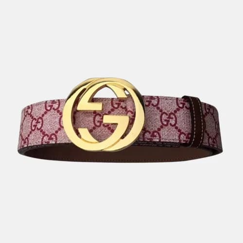 Gucci 2019 Mens Initial GG Buckle Leather Belt - 구… - 1