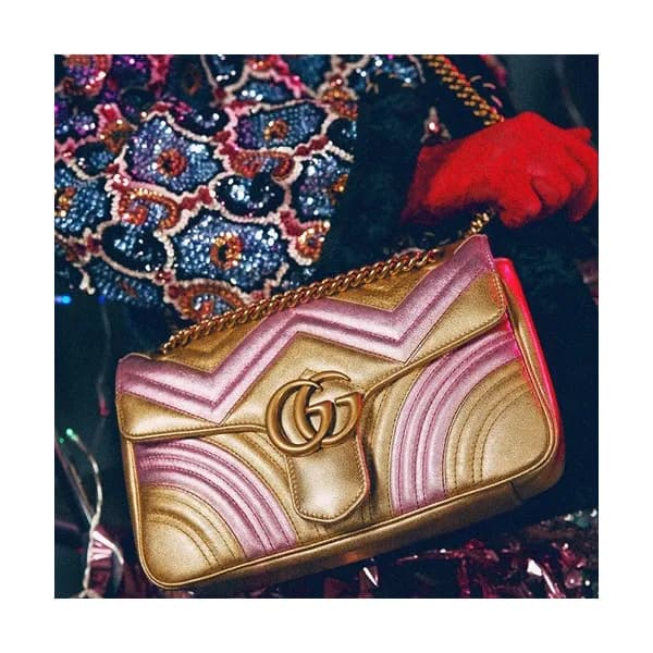 Gucci GG Marmont Matlase Women Shoulder Bag,26CM -… - 1