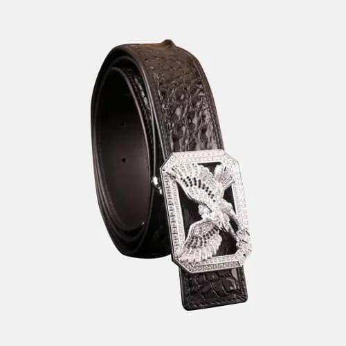 Stefano Ricci 2019 Mens Embellished Satin Buckle L… - 1