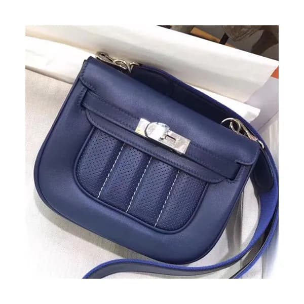 Hermes Berline Swift Leather Shoulder Bag - 에르메스 베… - 1