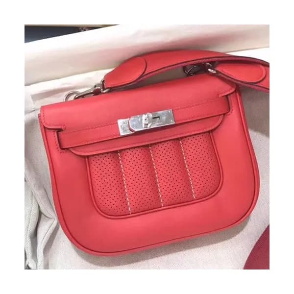 Hermes Berline Swift Leather Shoulder Bag - 에르메스 베… - 1